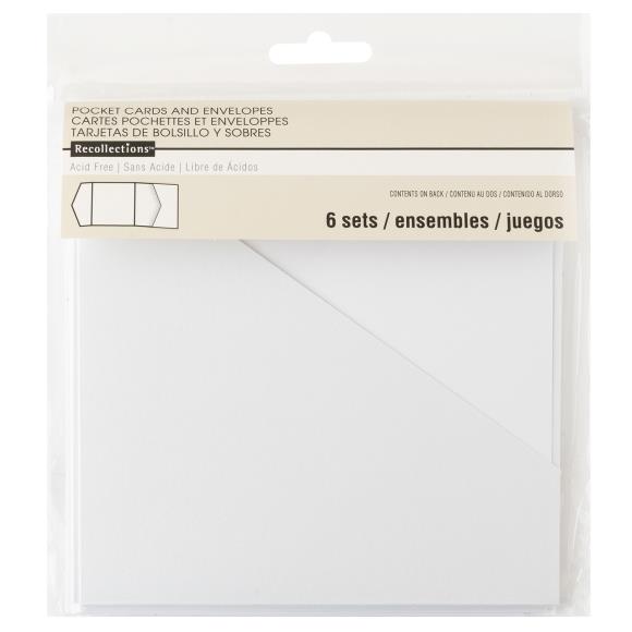 American Crafts Folded Square Card
