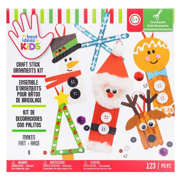 Colorbok Kids Christmas PDQ 4/Pkg