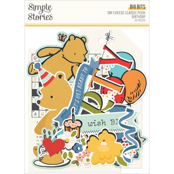 Say Cheese Classic Pooh Bits & Pieces Die-Cuts
