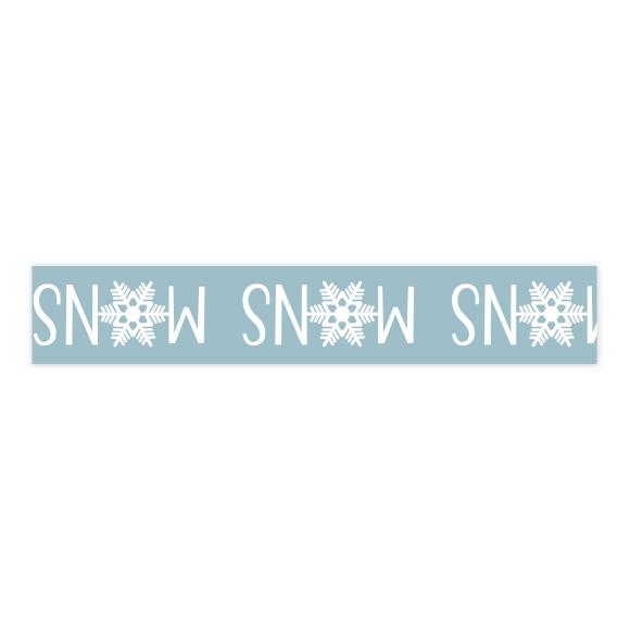 Snow Day Washi Tape