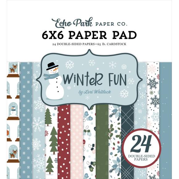 Echo Park Double-Sided Paper Pad 6"X6"