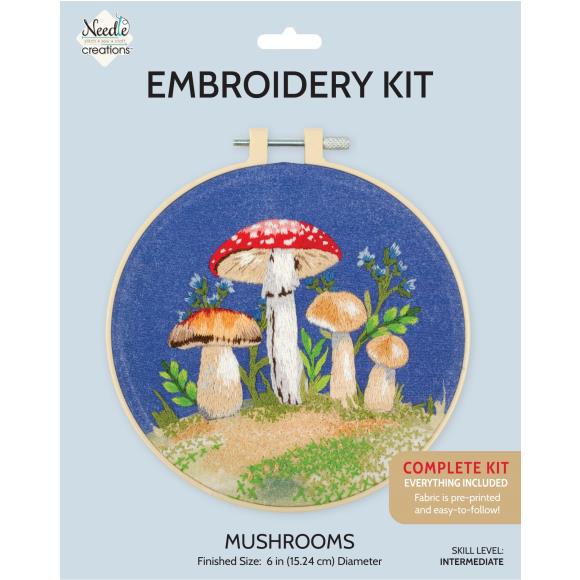 Fabric Editions Needle Creations Embroidery Kit