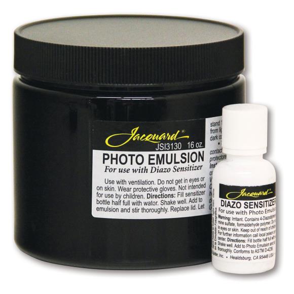 Jacquard Photo Emulsion & Diazo Sensitizer
