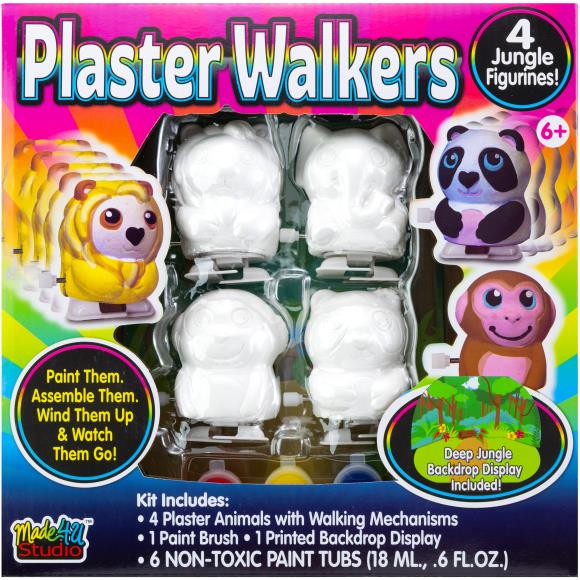 Colorbok Paint Your Own Plaster Walkers