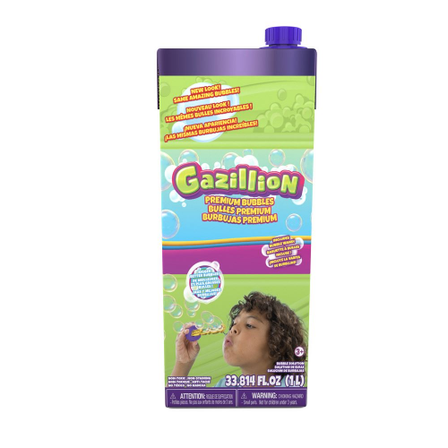 GAZILLION - 1L BOXED BUBBLE SOLUTION (Case of 6)