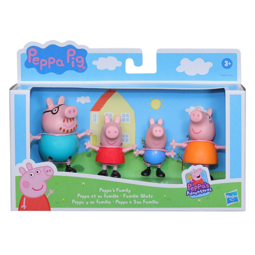 PEPPA PIG - PEPPA PIG -PAS FAMILY (Case of 4)