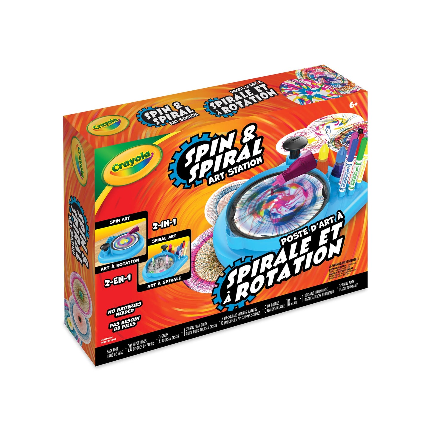 Crayola Spin & Spiral Art Station 2.0