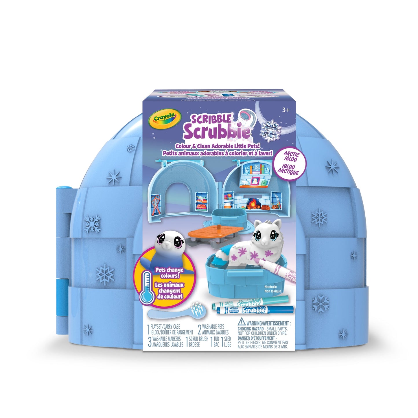Crayola Scribble Scrubbie Pets Arctic Igloo