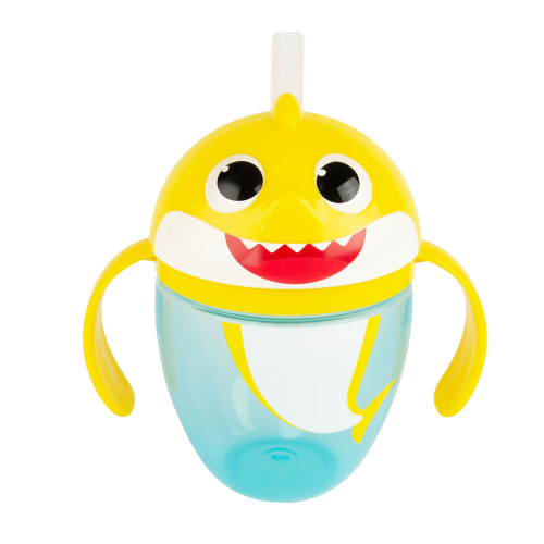 FIRST YEARS - BABY SHARK - PINKFONG - FLIP TOP TRAINER CUP (Case of 2)