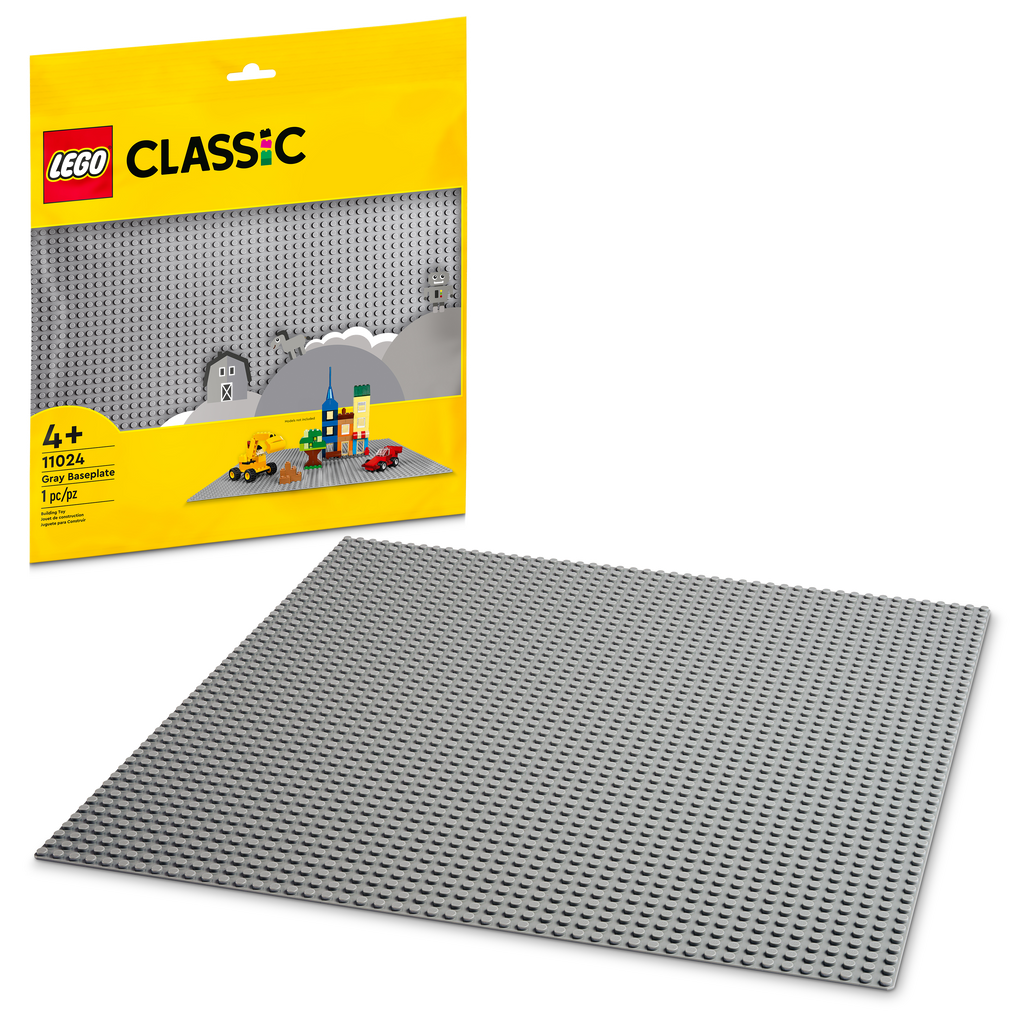 11024 Gray Baseplate (Case of 12)