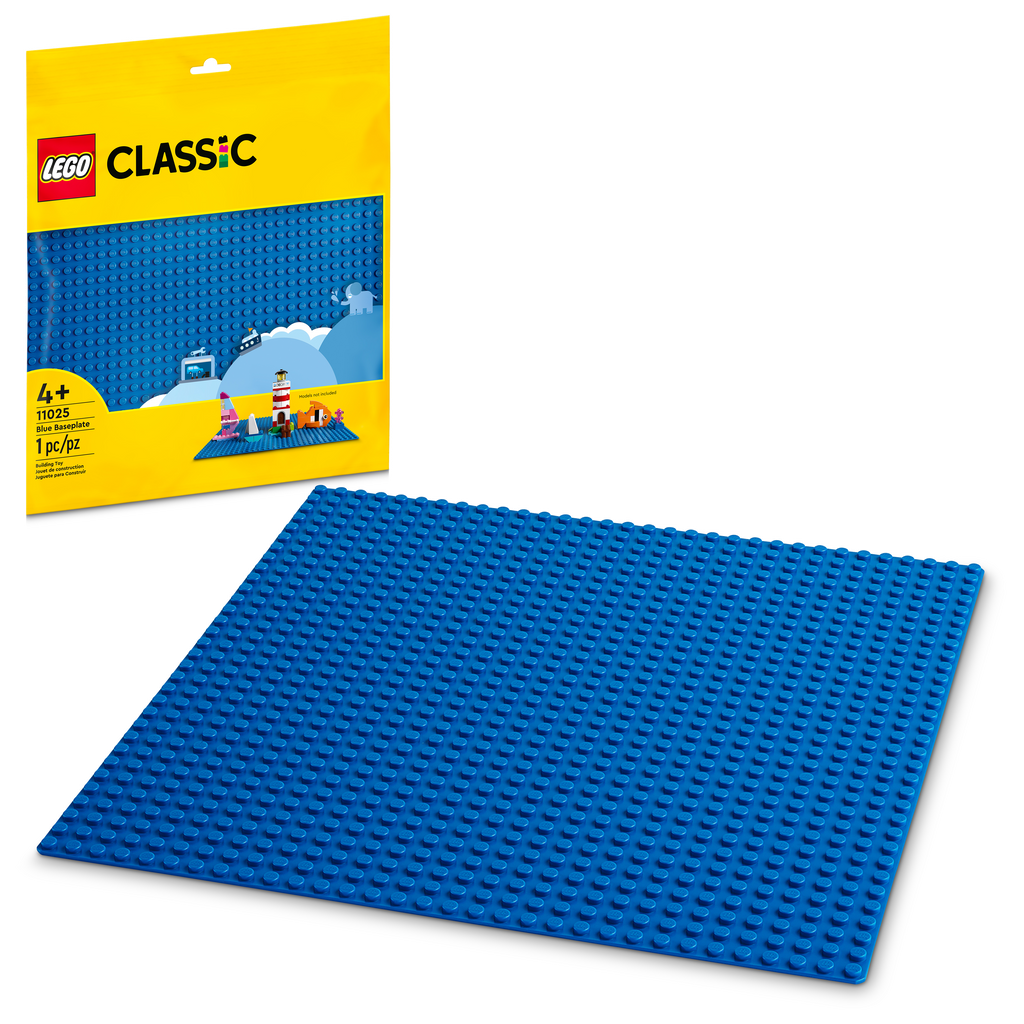 11025 Blue Baseplate (Case of 12)