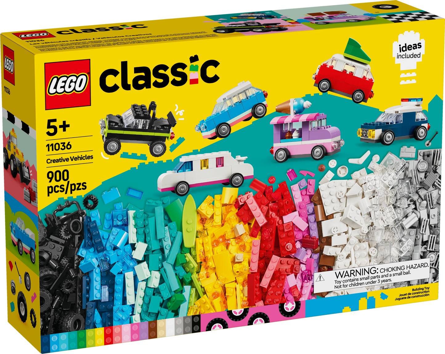 Lego® Classic Creative Vehicles Building Toy 11036