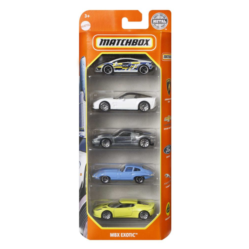 MATCHBOX - 1:64 DIECAST - BASIC 5pk ASST (Case of 12)