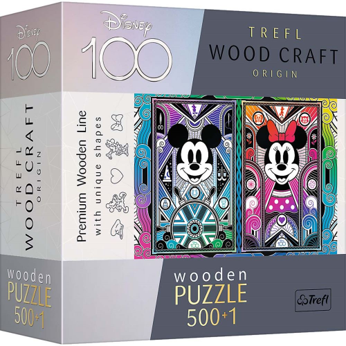 PUZZLE - DISNEY 100th ANNIVERSARY - 500pc (Case of 6) TREFL USA LLC