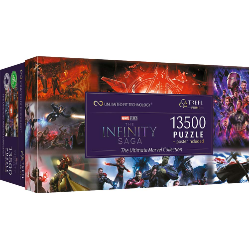 PUZZLE - PRIME UFT - THE ULTIMATE MARVEL COLLECTION PUZZLE - 13500pcs (Case of 2) TREFL USA LLC