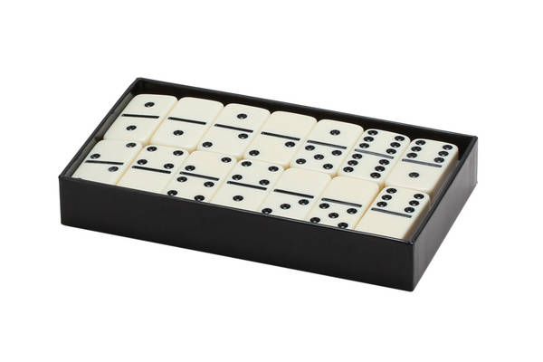 D6 IVORY JUMBO TILES IN BLK BOX-TP CHH