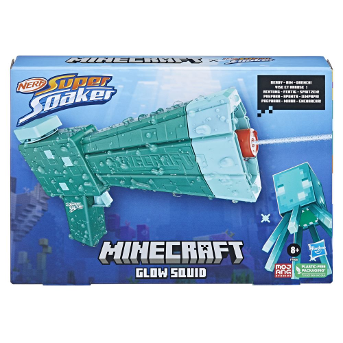 NERF - SUPERSOAKER - MINECRAFT - SOX GLOW (Case of 6)