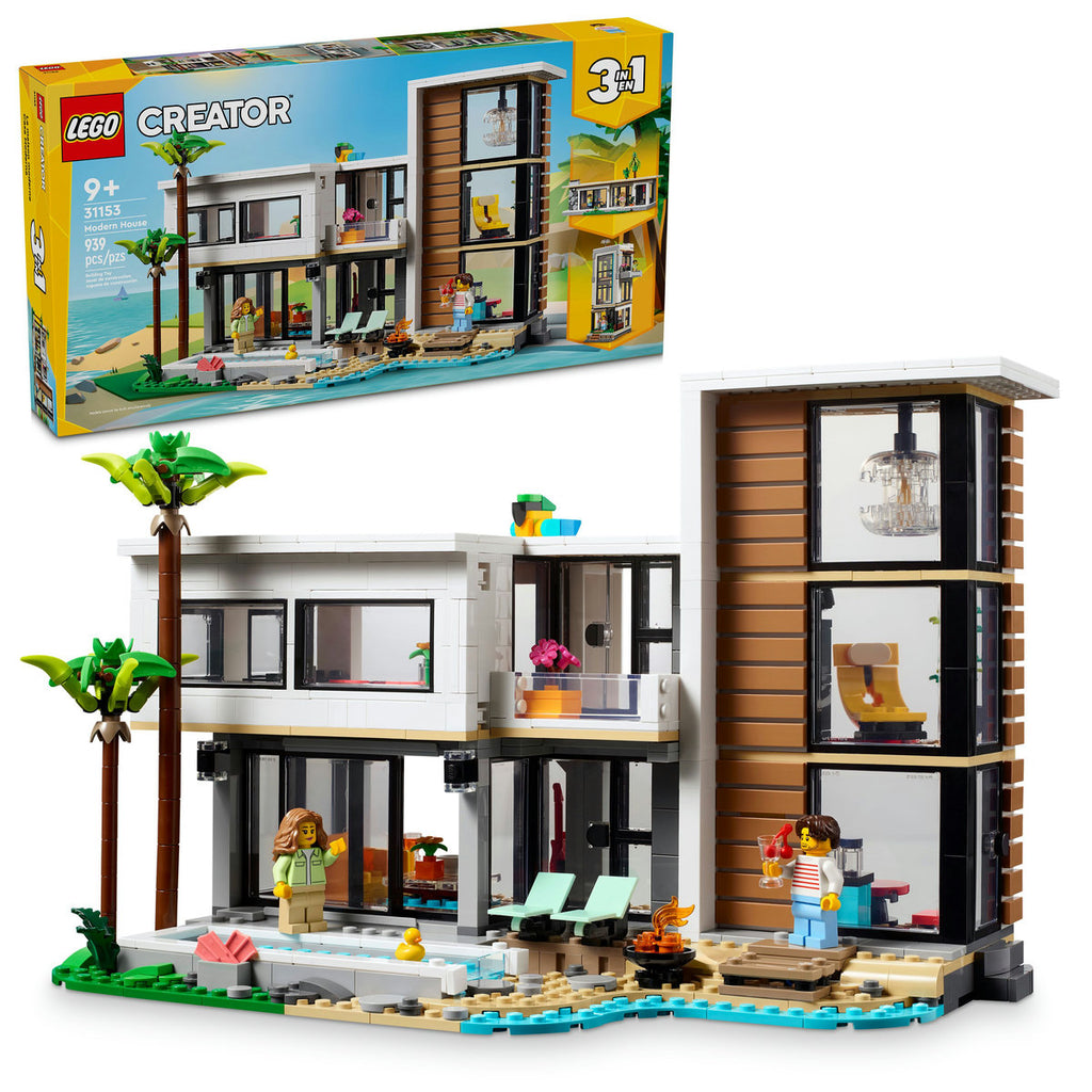 31153 Modern House (Case of 3)