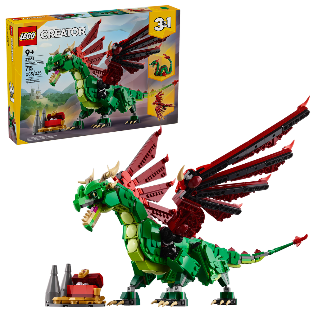 31161 Medieval Dragon (Case of 4)