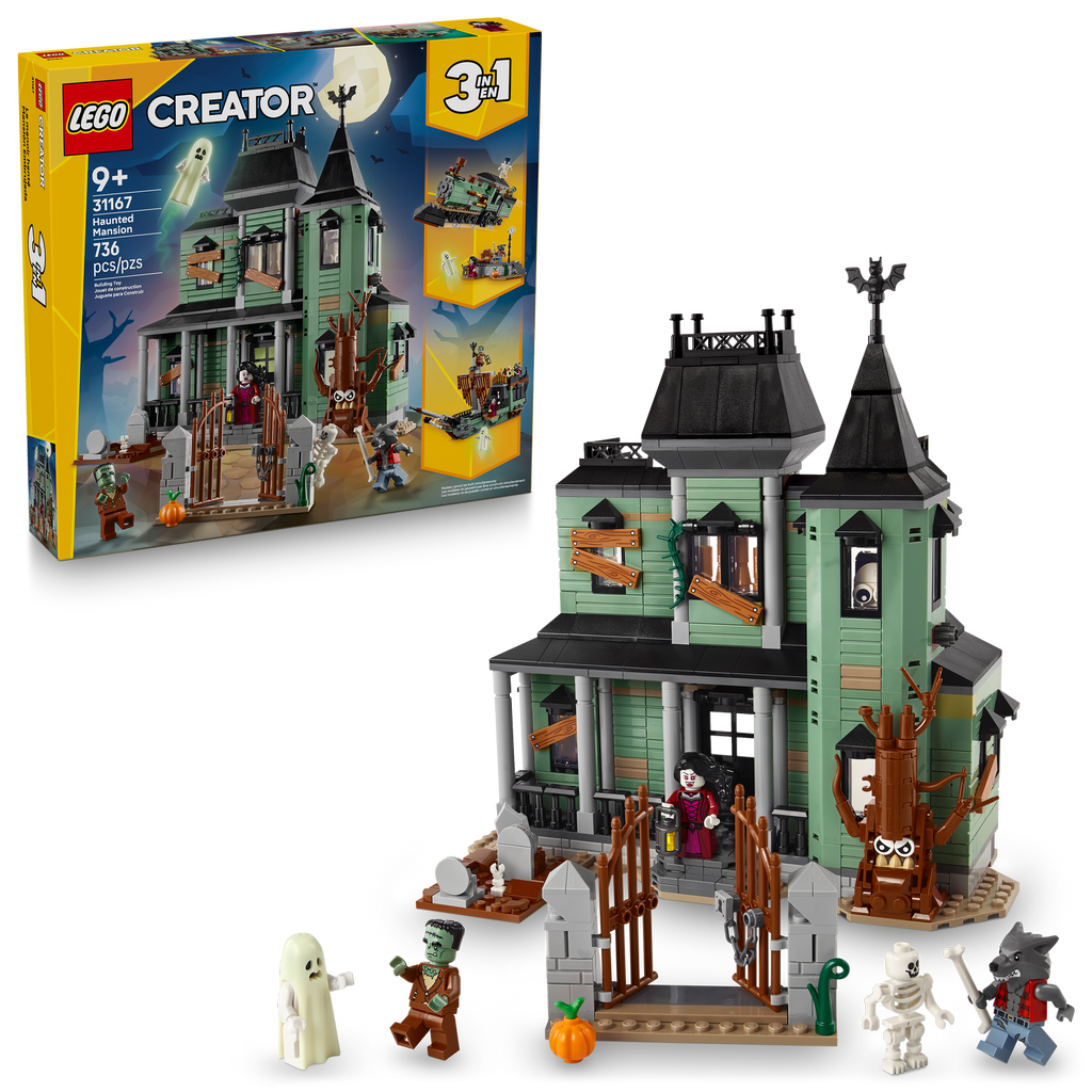 31167 Haunted Mansion (Case of 3)