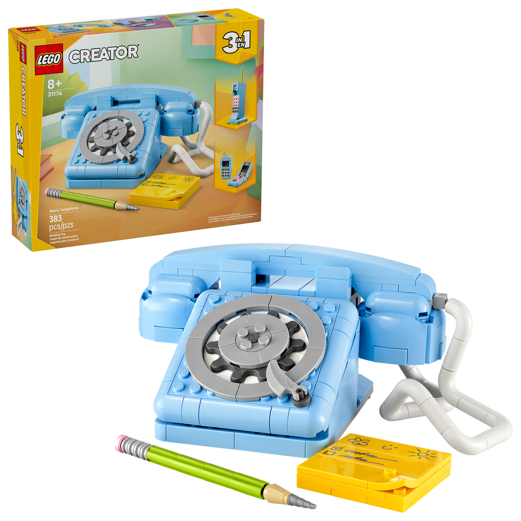 31174 Retro Telephone (Case of 5)
