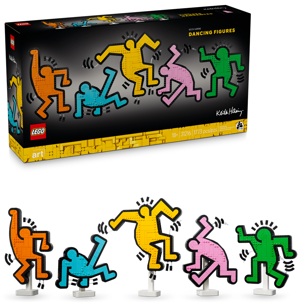 31216 Keith Haring – Dancing Figures (Case of 2)