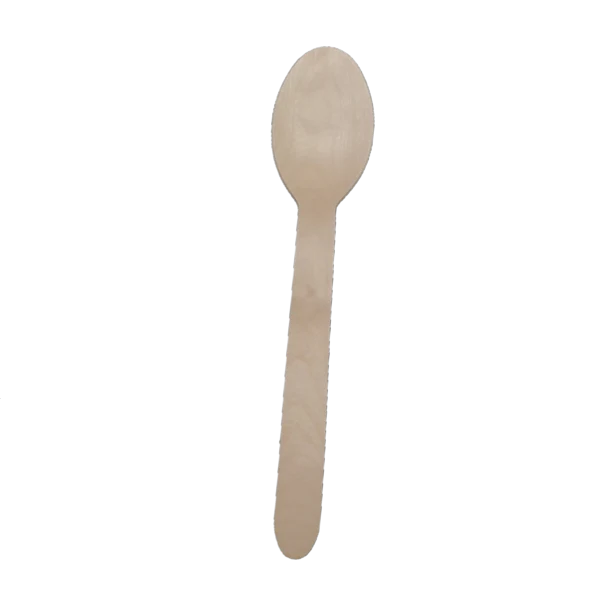 Wood Spoons Birch, 4"/ 160Mm