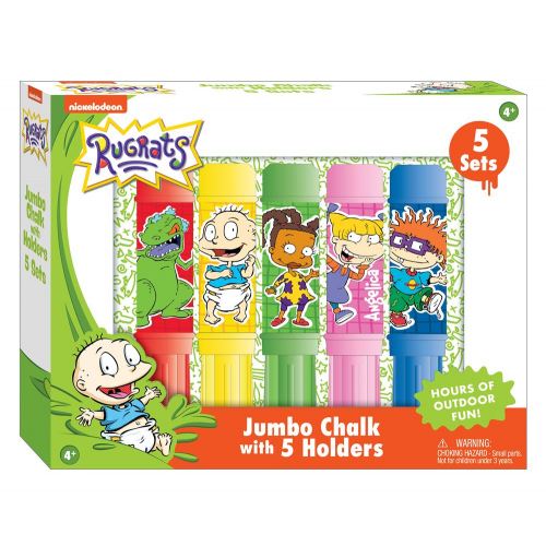 RUGRATS - 5pk JUMBO CHALK (Case of 6)