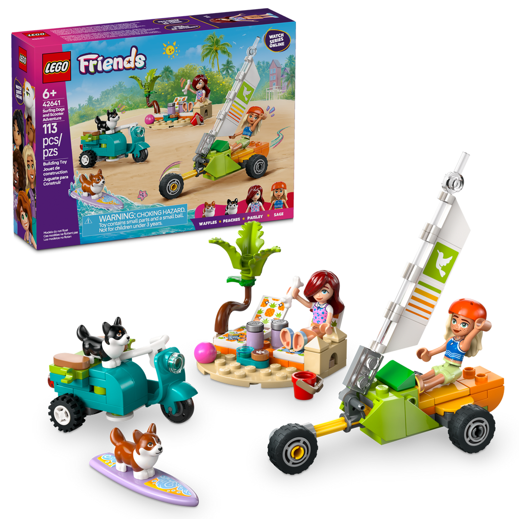 42641 Surfing Dogs and Scooter Adventure (Case of 4)