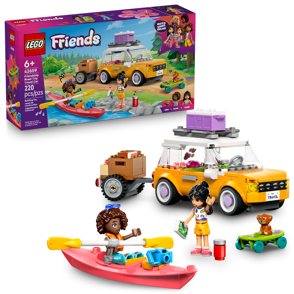 42659 Friendship Road-Trip Travel Car (Case of 4)