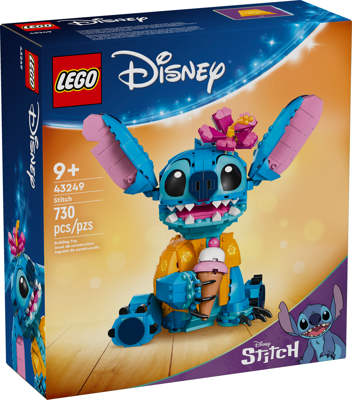 Lego® Disney Stitch Buildable Kids Toy Playset 43249