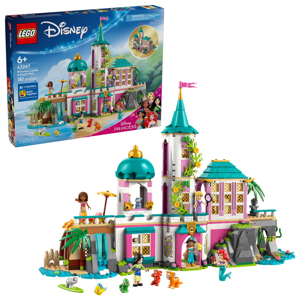 43267 Princess Castle & Royal Pets (Case of 3)