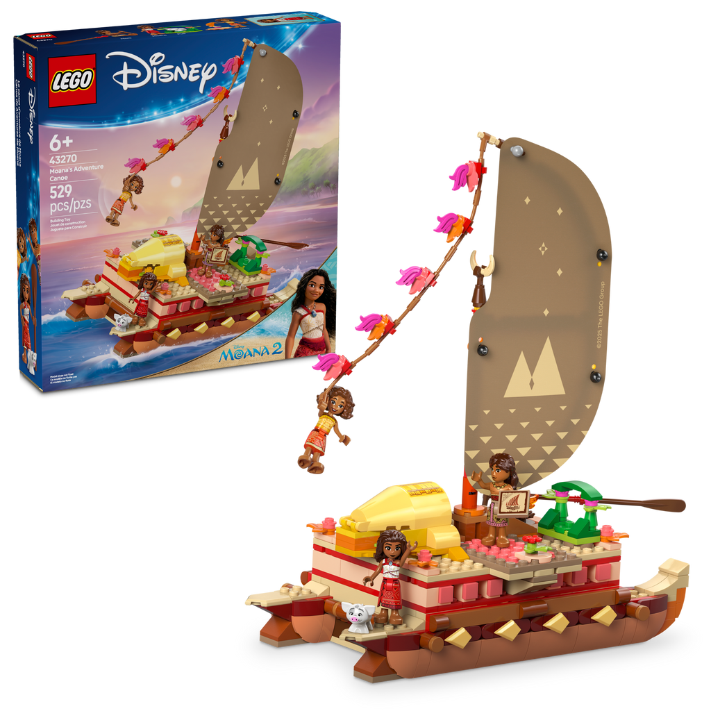 43270 Moana's Adventure Canoe (Case of 4)