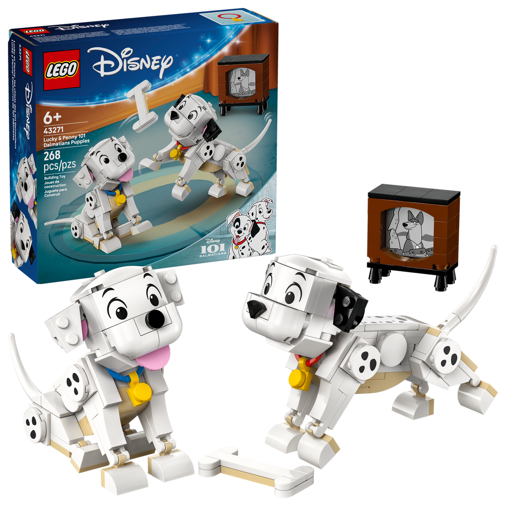 43271 Lucky & Penny 101 Dalmatians Puppies (Case of 6)