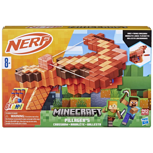 NERF - MINECRAFT PILLAGERS CROSSBOW (Case of 3)