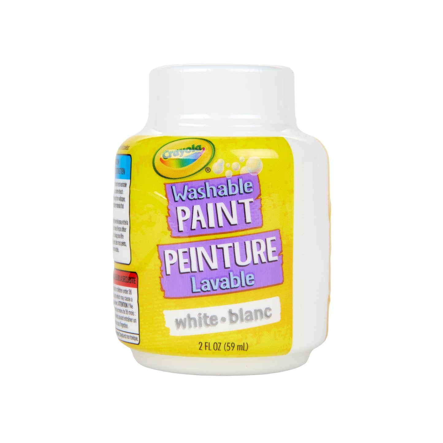 Crayola Washable Paint 2 Ounces, White (Case of 12)
