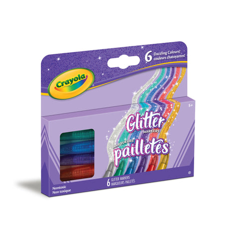 Crayola Glitter Markers (Case of 8)