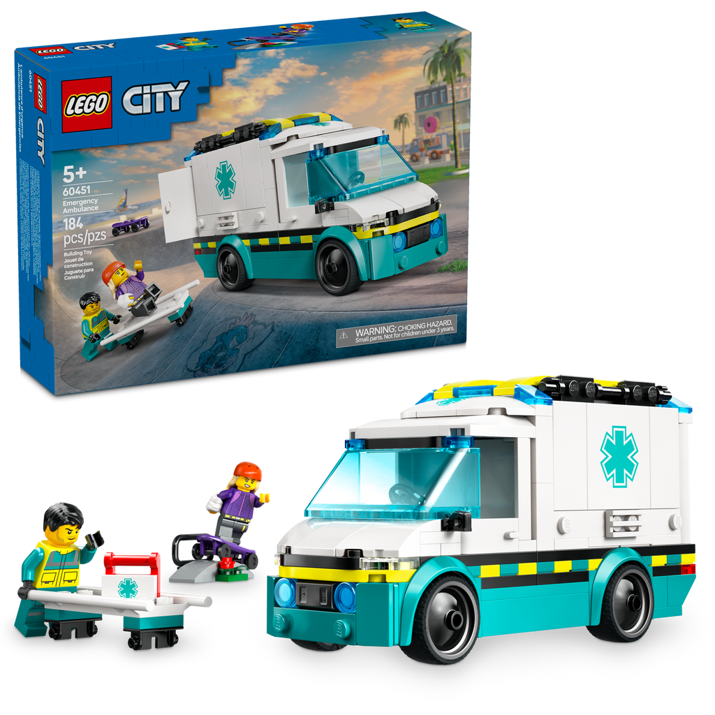 60451 Emergency Ambulance (Case of 3)