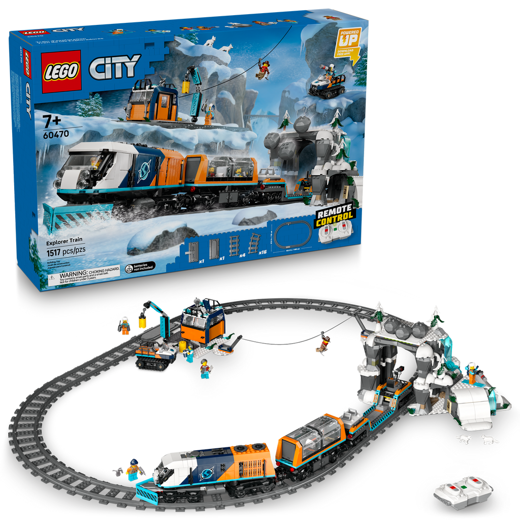60470 Explorers' Arctic Polar Express Train (Case of 1)