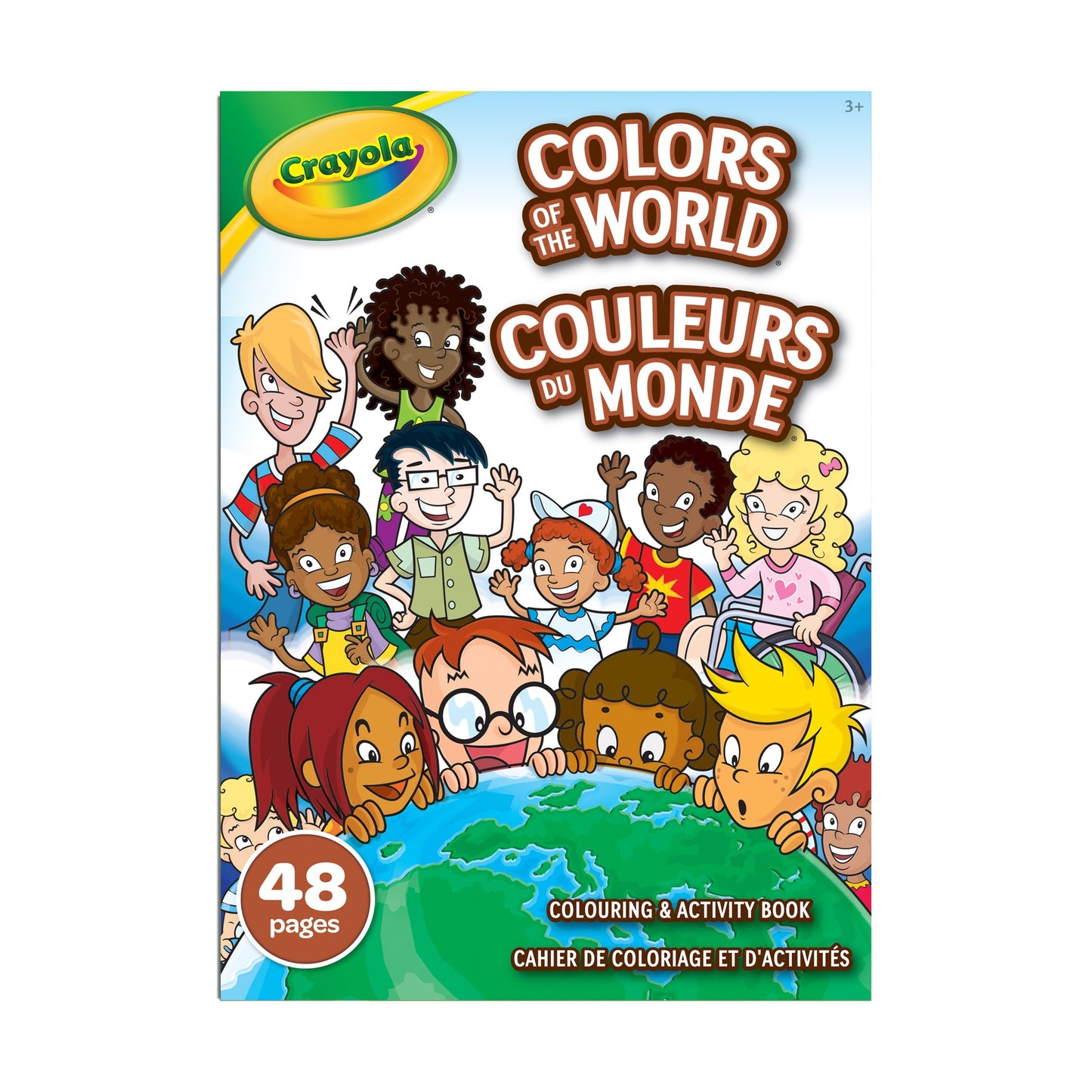 Crayola Colors of the World Colouring Book (Case of 24)