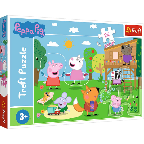 PUZZLE - MAXI PEPPA FUN IN GRASS - 24pcs (Case of 8)