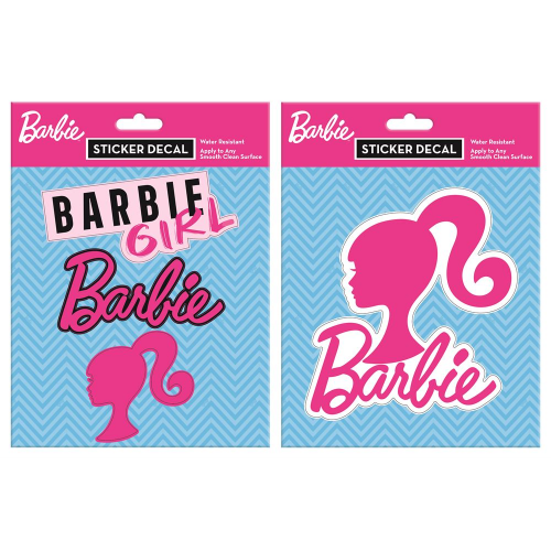 BARBIE - STICKER DECAL (Case of 6)