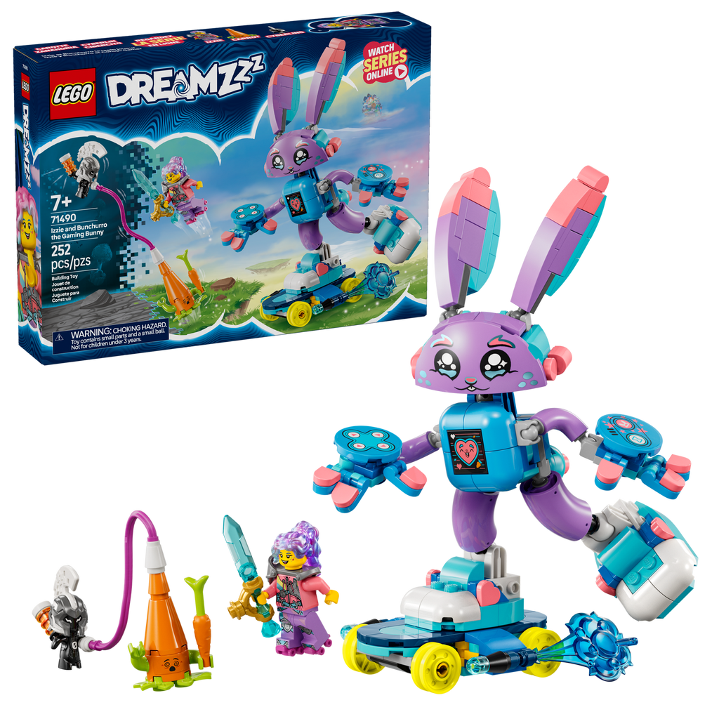 71490 Izzie and Bunchurro the Gaming Bunny (Case of 4)