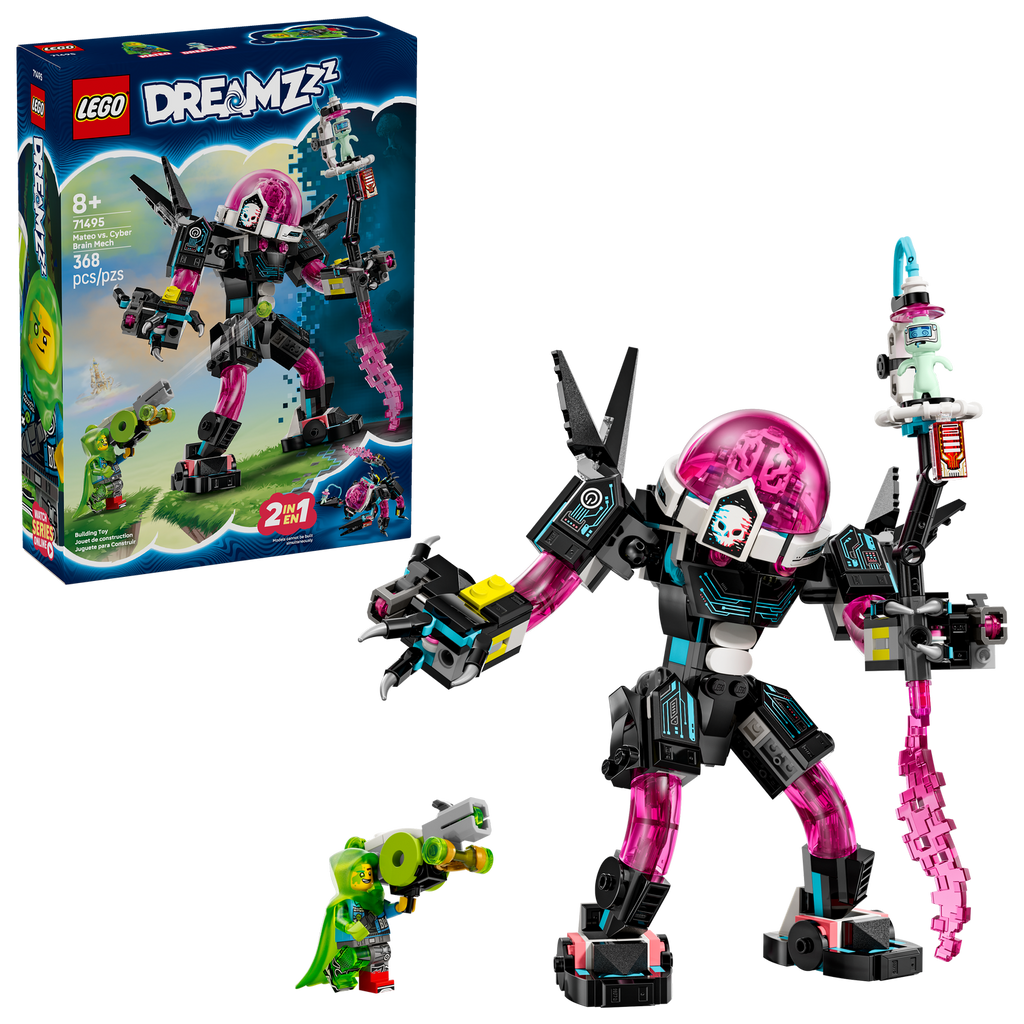 71495 Mateo vs. Cyber Brain Mech (Case of 3)