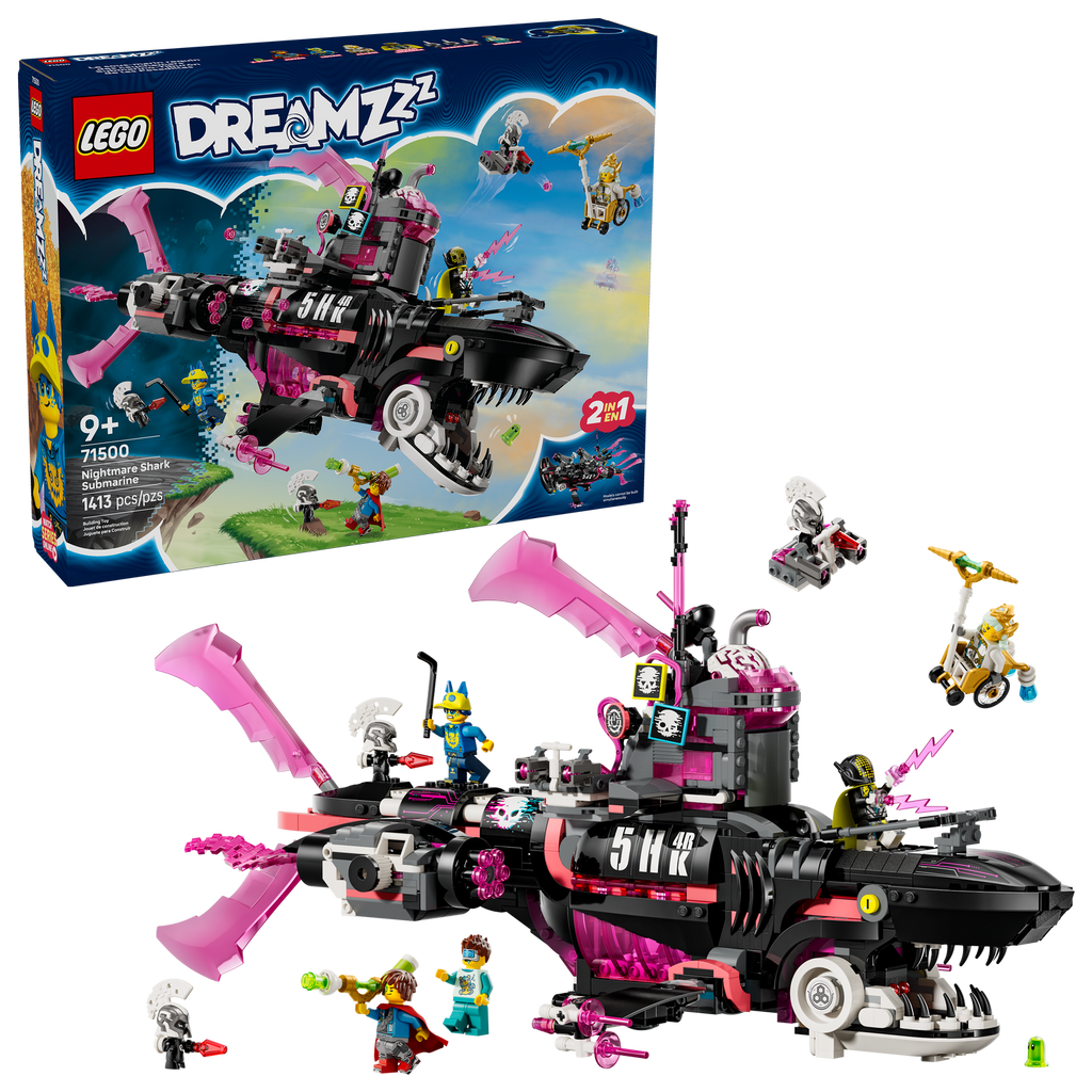 71500 Nightmare Shark Submarine (Case of 2)