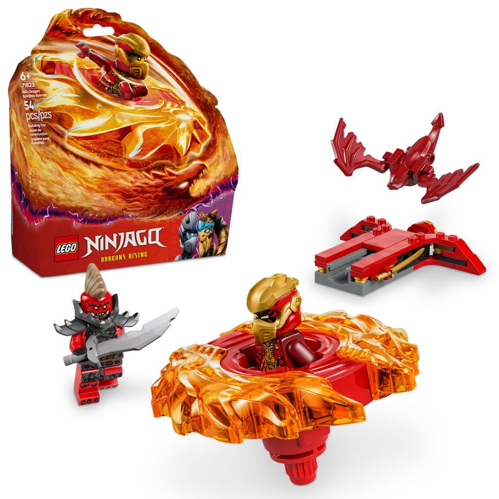 71823 Kai's Dragon Spinjitzu Spinner (Case of 6)