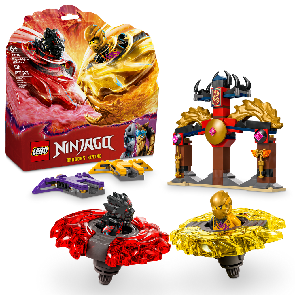 71826 Dragon Spinjitzu Battle Pack (Case of 6)
