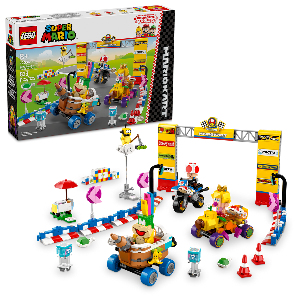 72036 Mario Kart™ – Baby Peach & Grand Prix Set (Case of 3)