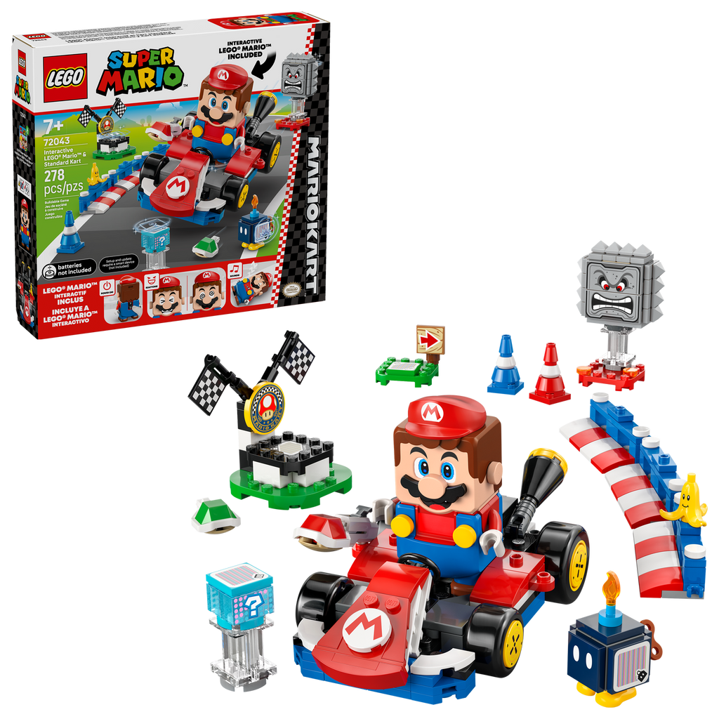 72043 Mario Kart™ – Interactive LEGO® Mario™ & Standard Kart (Case of 4)