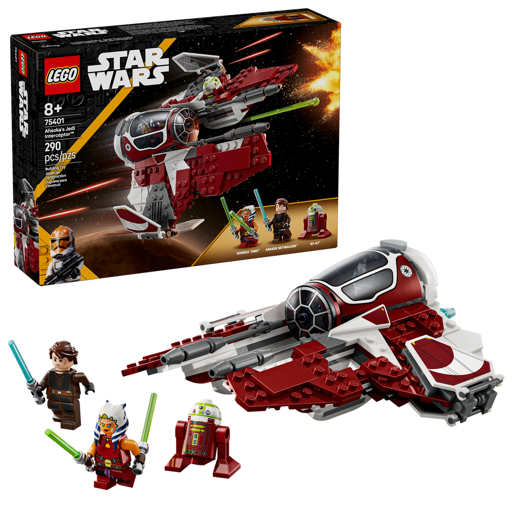 75401 Ahsoka's Jedi Interceptor™ (Case of 3)